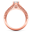 Solitaire Diamond Engagement Ring Whitney 14K Rose Gold