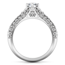 Round Diamond Solitaire Engagement Ring Whitney 14K White Gold