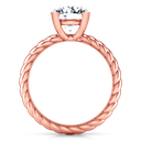 Solitaire Diamond Engagement Ring Ellery 14K Rose Gold