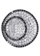 14K Ladies Black Diamond Cocktail Ring | 1.49 Carats | 10.22 Grams