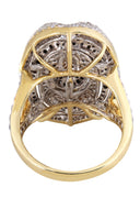 14K Ladies Black Diamond Cocktail Ring | 2.16 Carats | 9.47 Grams