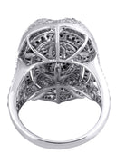 14K Ladies Black Diamond Cocktail Ring | 2.16 Carats | 9.04 Grams