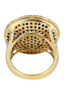 14K Ladies Black Diamond Cocktail Ring | 3.40 Carats | 11.38 Grams