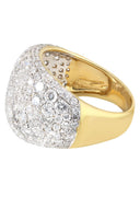 14K Ladies Diamond Cocktail Ring | 3.66 Carats | 8.36 Grams