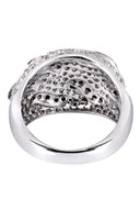 14K Ladies Black Diamond Cocktail Ring | 2.32 Carats | 9.35 Grams
