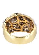 14K Ladies Black Diamond Cocktail Ring | 1.89 Carats | 10.85 Grams