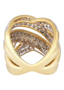 14K Ladies Diamond Cocktail Ring | 4.74 Carats | 16.04 Grams