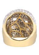 14K Ladies Black Diamond Cocktail Ring | 3.93 Carats | 13.28 Grams