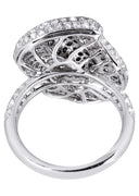 14K Ladies Black Diamond Cocktail Ring | 2.82 Carats | 8.53 Grams