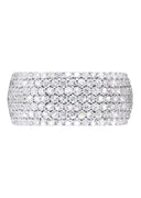 14K Ladies Diamond Cocktail Ring | 3.99 Carats | 9.84 Grams