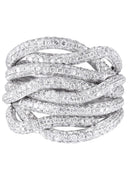 14K Ladies Diamond Cocktail Ring | 3.33 Carats | 10.74 Grams
