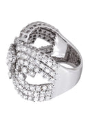 14K Ladies Diamond Cocktail Ring | 3.20 Carats | 10.93 Grams