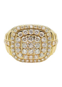 Mens Diamond Ring | 3.26 Carats | 14.27 Grams