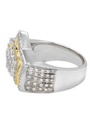 Mens Diamond Ring | 0.9 Carats | 14.61 Grams