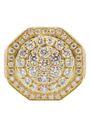 Mens Diamond Ring | 5.92 Carats | 17.72 Grams