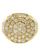 Mens Diamond Ring | 4.08 Carats | 17.1 Grams