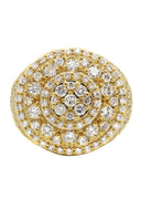 Mens Diamond Ring | 4.63 Carats | 16.93 Grams