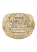 Mens Diamond Ring | 1.4 Carats | 12.29 Grams
