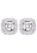 Princess Diamond Stud Earrings | 1.61 Carats