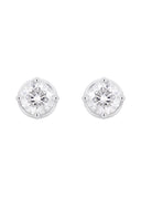 Round Diamond Stud Earrings | 1 Carat