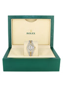 Womens Diamond Gold Rolex Watch | 26Mm | Mother Of Pearl Dial | Jubilee Band