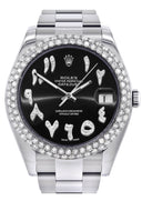 Rolex Datejust II Watch | 41 MM | Black Arabic Dial | Two Row | Oyster Band