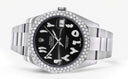 Womens Rolex Datejust II Watch | 41 MM | Black Arabic Dial | Two Row | Oyster Band