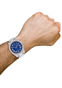 Rolex Datejust II Watch | 41 MM | Blue Texture Dial | Two Row | Oyster Band