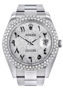 Rolex Datejust II Watch | 41 MM | Diamond Arabic Numeral Dial | Two Row | Oyster Band