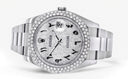 Rolex Datejust II Watch | 41 MM | Diamond Arabic Numeral Dial | Two Row | Oyster Band