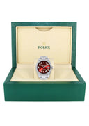 Rolex Datejust II Watch | 41 MM | Red Arabic Numeral Dial | Two Row | Oyster Band
