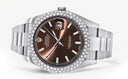 Womens Rolex Datejust II Watch | 41 MM | Brown Dial | Two Row | Oyster Band