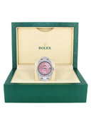 Womens Rolex Datejust II Watch | 41 MM | Pink Roman Numeral Dial | Two Row | Oyster Band