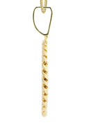 14 Yellow Gold Crown Diamond Pendant &  Franco Chain | 2.61 Carats