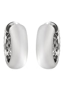 Mens Diamond Earrings | 2.36 Carats 14K White Gold
