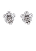 Mens Stud Diamond Earrings | 1.05 Carats 14K White Gold