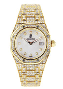 Audemars Piguet Royal Oak Watch For Women | 18K Yellow Gold | 33 Mm