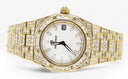 Audemars Piguet Royal Oak Watch For Women | 18K Yellow Gold