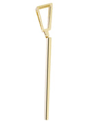 Diamond Ace of Spades Pendant | 5.40 Carats of Diamonds | Yellow Gold | 2.5 Inches