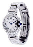 Cartier Ballon Bleu Watch For Women | Stainless Steel | 28 Mm
