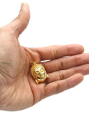 Mens Gold Plated Buddha Pendant | 22.8 Grams