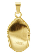 Mens Gold Plated Buddha Pendant | 21.2 Grams
