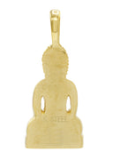 Mens Gold Plated Buddha Pendant | 28 Grams