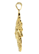 Mens Gold Plated Chief Head Pendant | 26.6 Grams