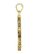 Mens Gold Plated Star of David Pendant | 15 Grams