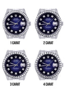 New Style | Hidden Clasp | Mens Rolex Datejust Watch | 36Mm | Blue Dial | Jubilee Band