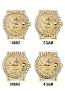 Rolex Day-Date | Presidential | 18K Yellow Gold | Diamond Bezel | Gold Diamond Roman