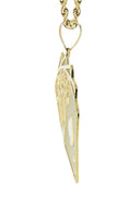10K Yellow Gold Rope Chain & Playing Cards Pendant | Appx. 24.7 Grams