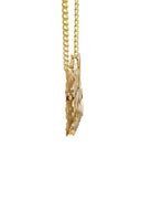 Ladies Couple Names Name Plate Necklace | Appx. 12 Grams