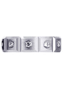 Diamond Mens Wedding Band | 0.5 Carats | Satin Finish (Tobias)